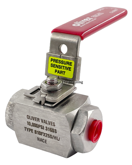 High Pressure Valve 1/4