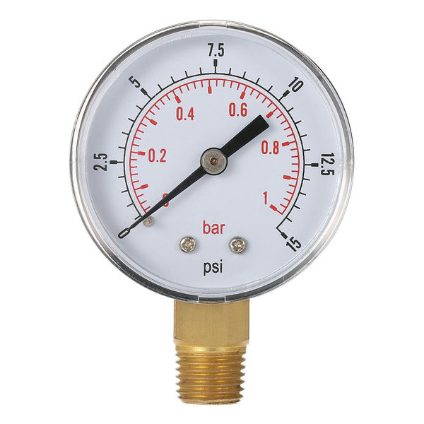 Manometer Plastic Ø63Mm 1/4