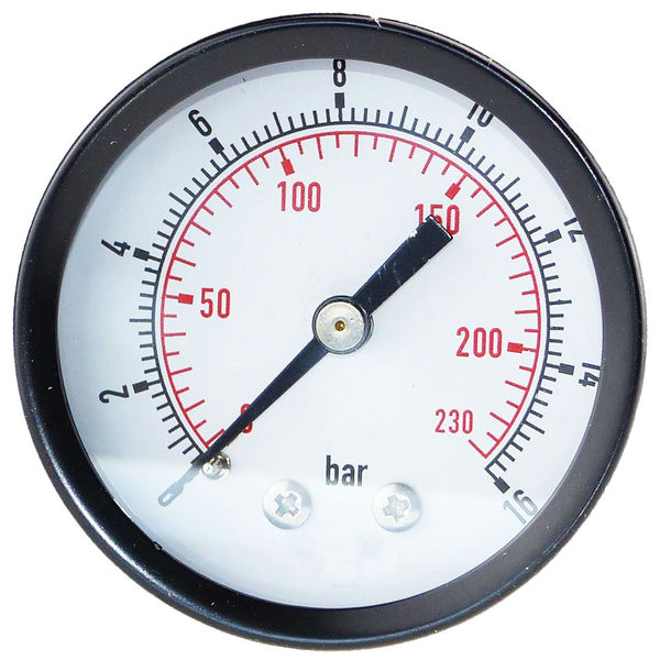 Manometer Steel Switch Panel Ø50Mm 1/4