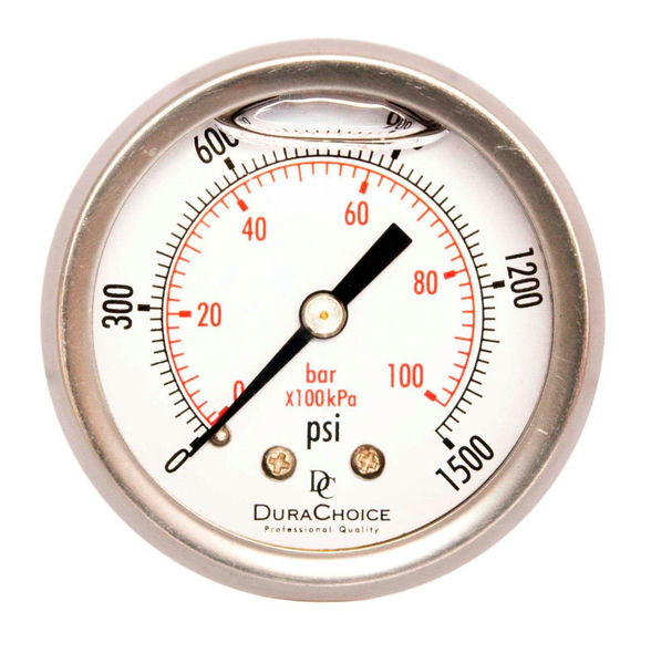 Pressure Gauge Steel Ø100Mm 1/2