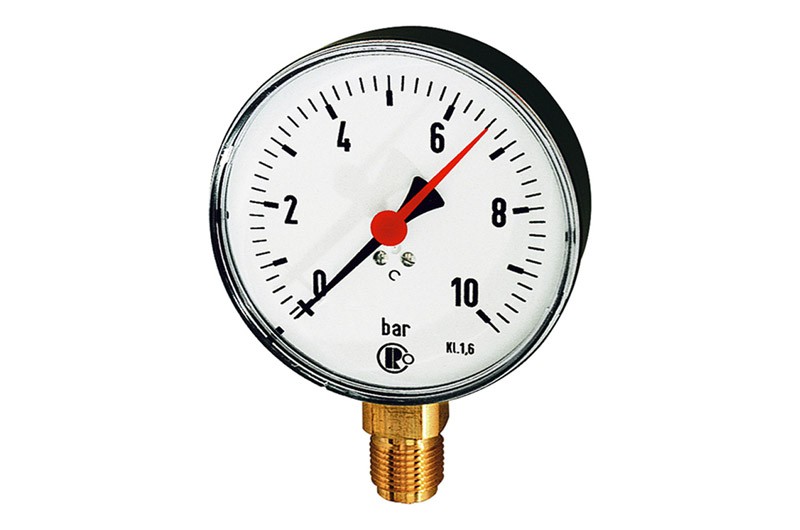 Manometer Plastic Ø63Mm 1/4