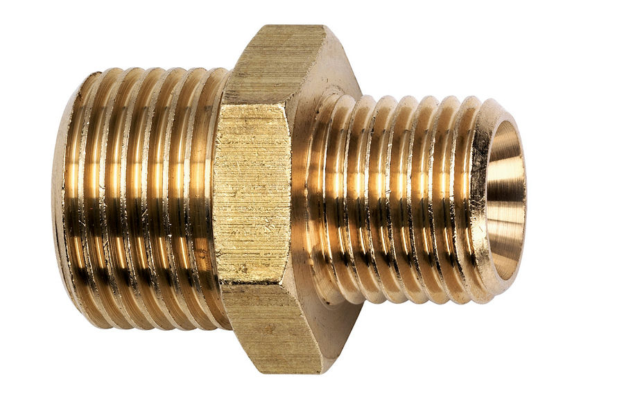 Double Nipple Reducing Brass/Gunmetal G3/4