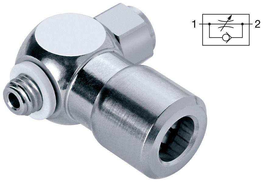 Screw-In Throttle Valve M5 Brass 'Drvb Ia'