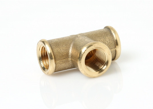 T-Piece Block Brass G3/8