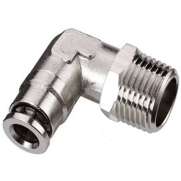 L Push-In Fitting 90° Nptf1/8
