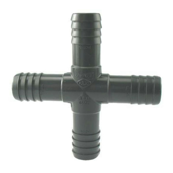 Cross Hose Fitting Brass Ø10X8Mm 'C22 108 Msv'