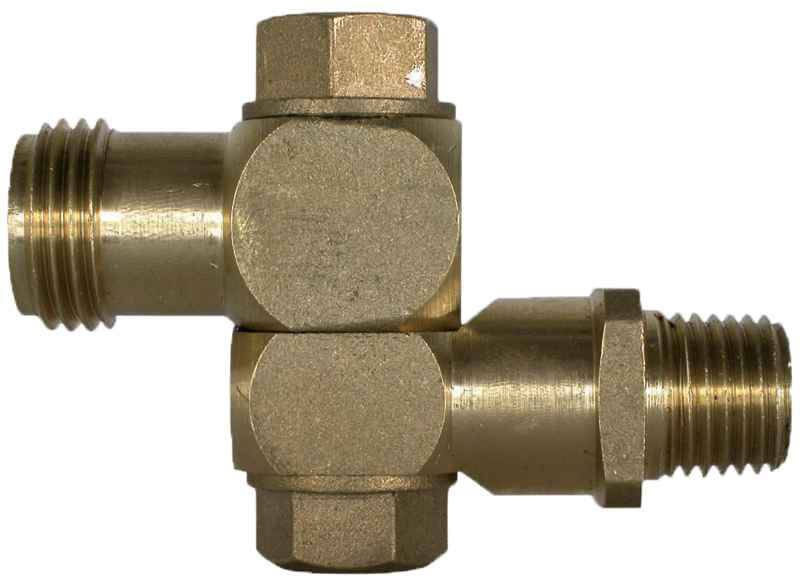 Angle Swivel Fitting Brass M5 Ø5X3Mm 'C34 M53 Msv'