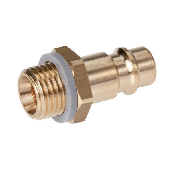 Coupling Plug External Thread Nw2.7 Brass M5 'Ks M5'