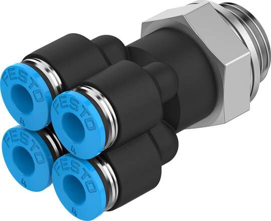 T-Multiple Distributor 3-Fold R3/8