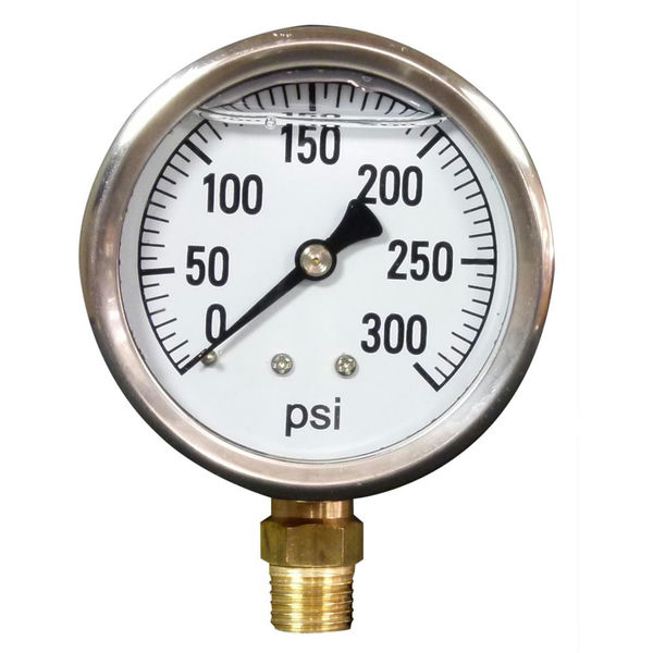 Pressure Gauge Plastic Ø80Mm 1/2
