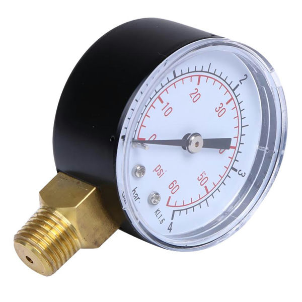 Pressure Gauge Plastic Ø63Mm 1/4