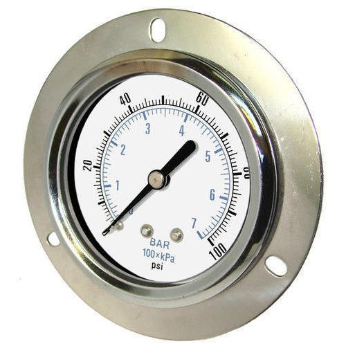Pressure Gauge Steel Panel Ø63Mm 1/4