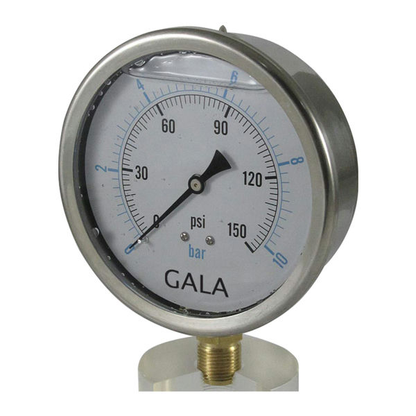 Compact Pressure Gauge Va/Stainless Steel Ø40Mm 1/4