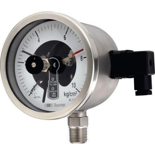 Contact Pressure Gauge Va/Stainless Steel Ø40Mm 1/8
