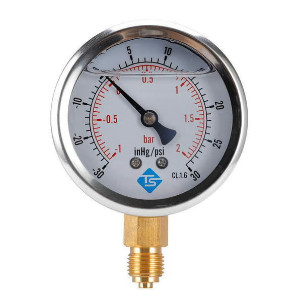 Glycerine Pressure Gauge Va Ø63Mm 1/4