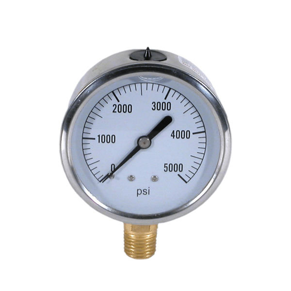 Chemical Pressure Gauge Va Glycerin Ø63Mm 1/4