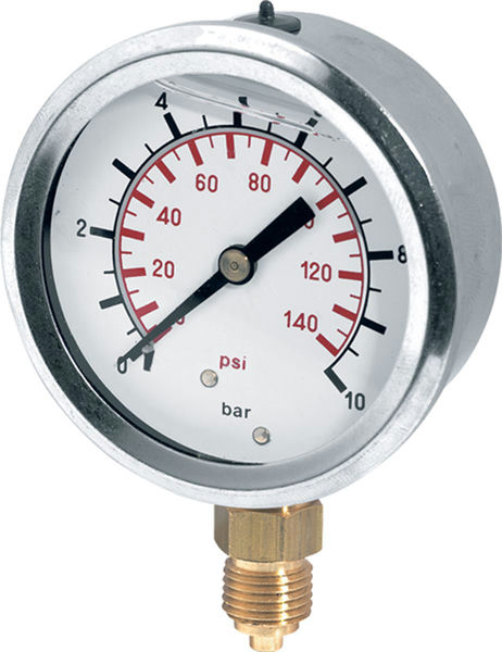 Chemical Pressure Gauge Va Glycerin Ø63Mm 1/4